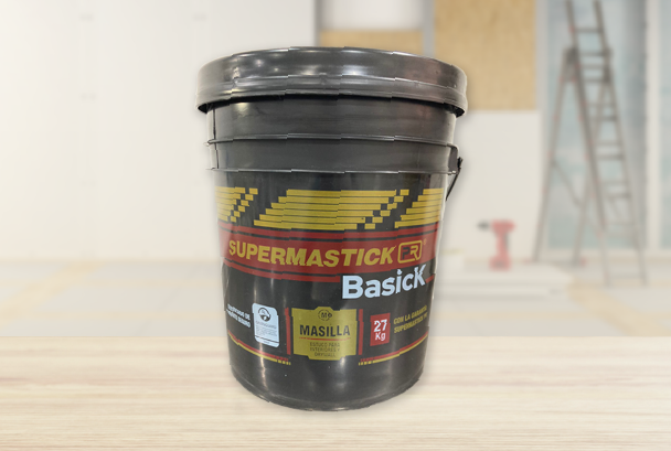 Balde negro 27kg I Supermastick